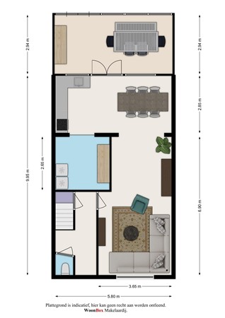 Floorplan - Adriaan Poortersstraat 48, 5262 TK Vught